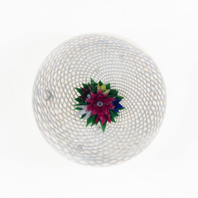 Paperweight, Sandwich, c. 1850-1900. Creator: Boston and Sandwich Glass Company.