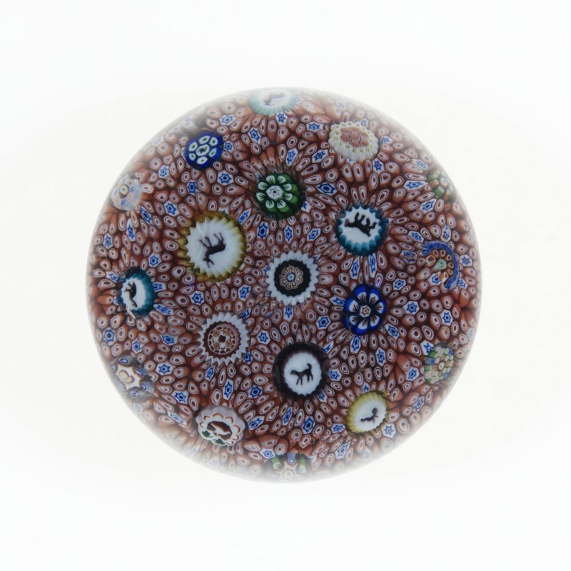 Paperweight, Lunéville, 1848. Creator: Baccarat Glasshouse.