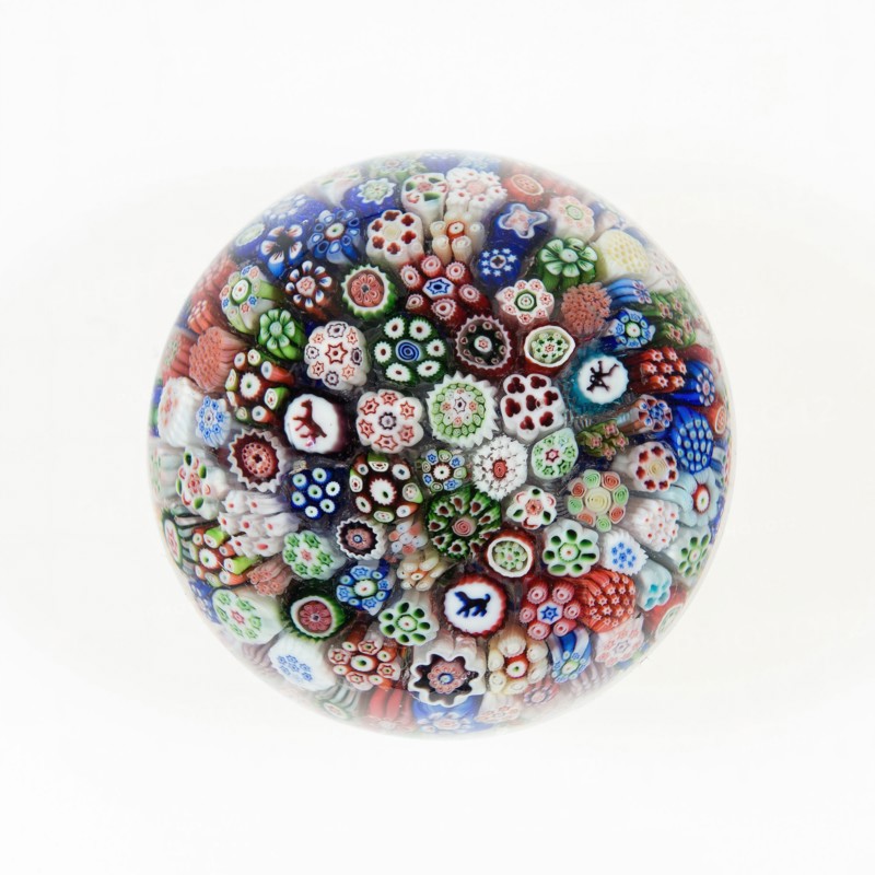 Paperweight, Lunéville, 19th century. Creator: Baccarat Glasshouse.