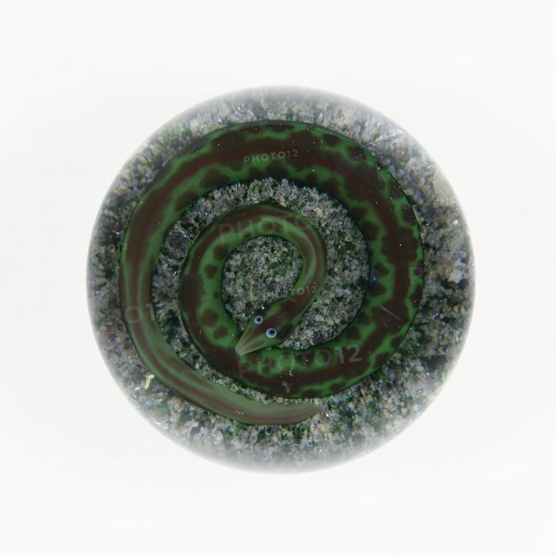 Paperweight, Lunéville, c. 1848-55. Creator: Baccarat Glasshouse.