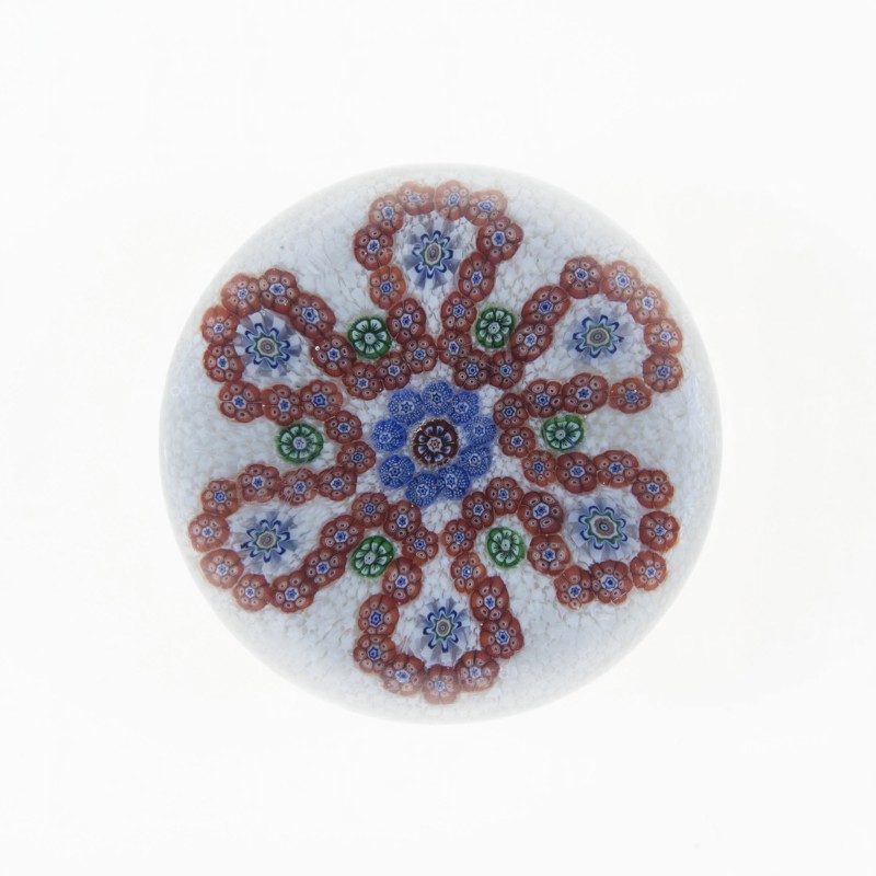 Paperweight, Baccarat, 19th century. Creator: Baccarat Glasshouse.