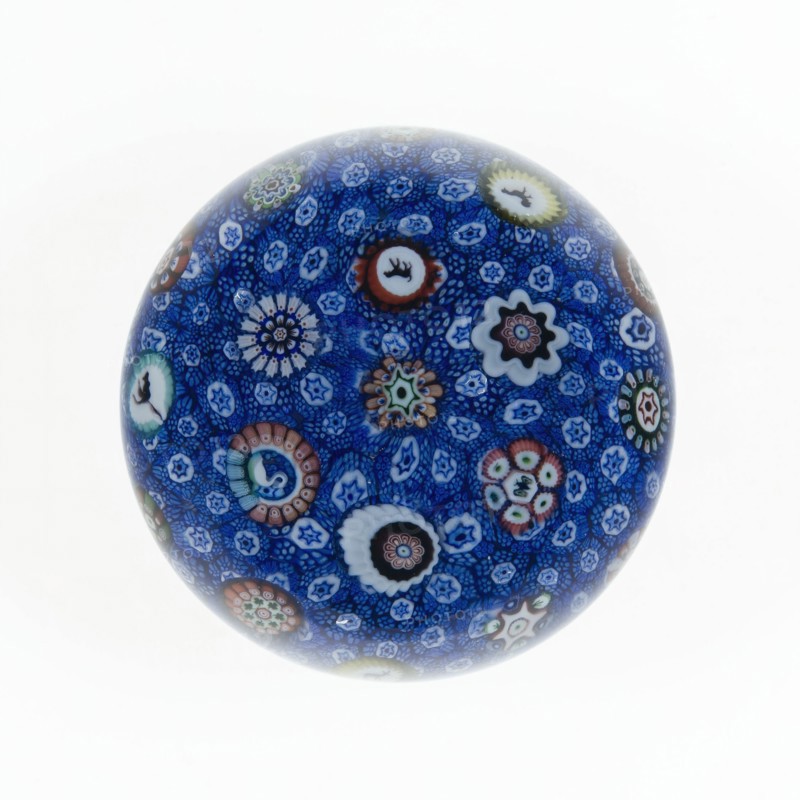 Paperweight, Baccarat, c. 1845-60. Creator: Baccarat Glasshouse.