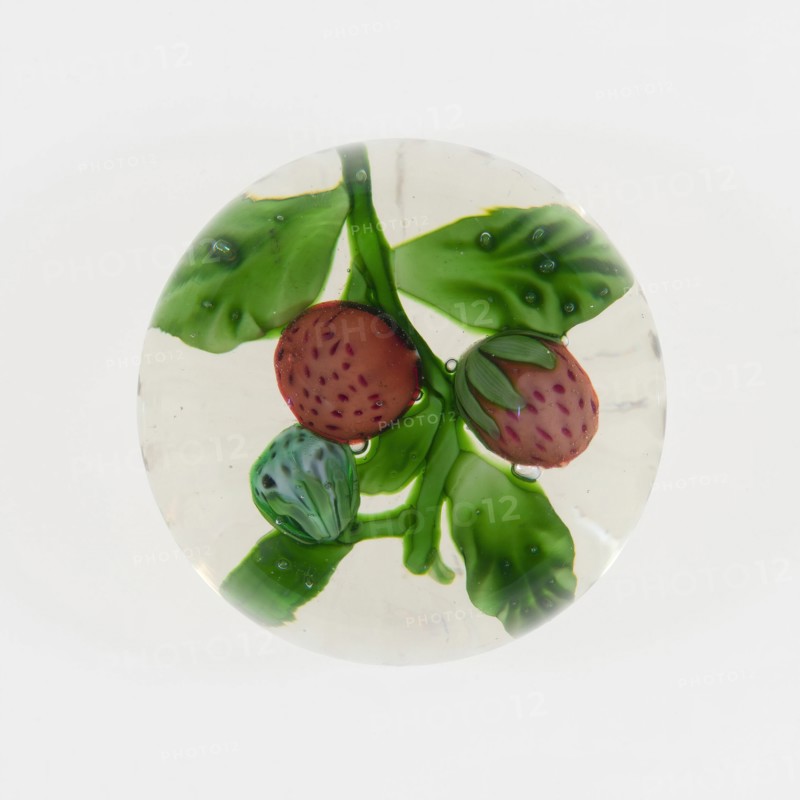 Paperweight, France, 19th century. Creator: Baccarat Glasshouse.