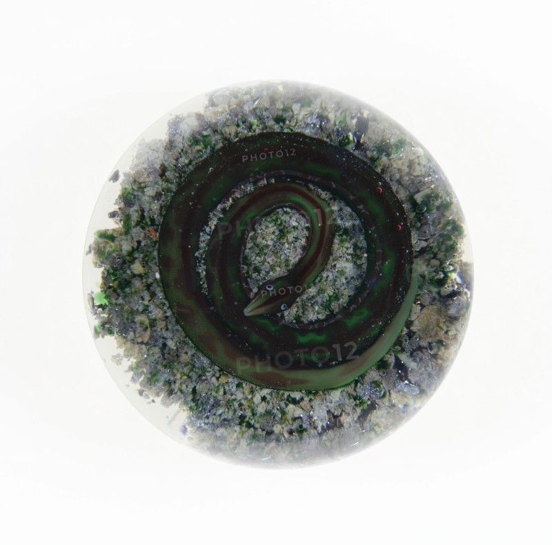 Paperweight, Baccarat, c. 1845-60. Creator: Baccarat Glasshouse.