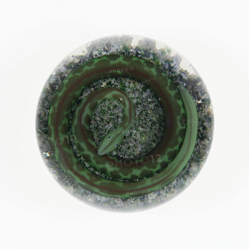 Paperweight, Baccarat, c. 1845-60. Creator: Baccarat Glasshouse.
