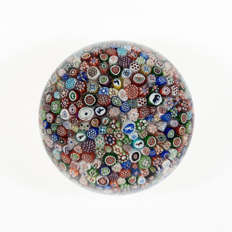 Paperweight, France, 1847. Creator: Baccarat Glasshouse.