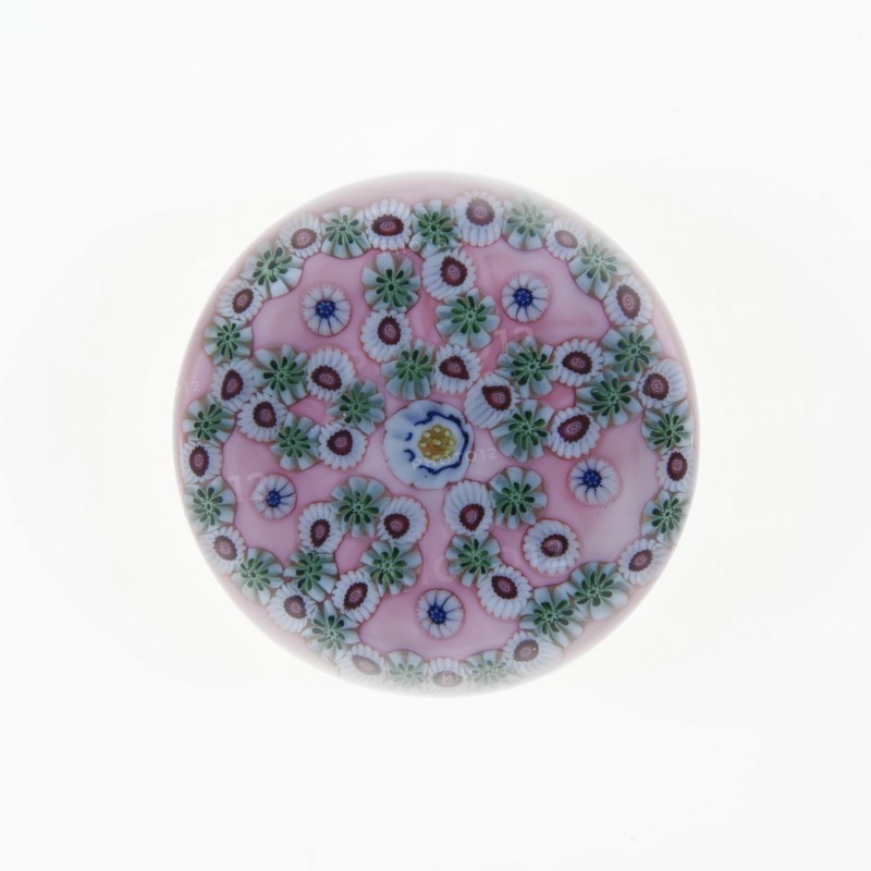 Paperweight, Clichy, 19th century. Creator: Clichy Glassworks.