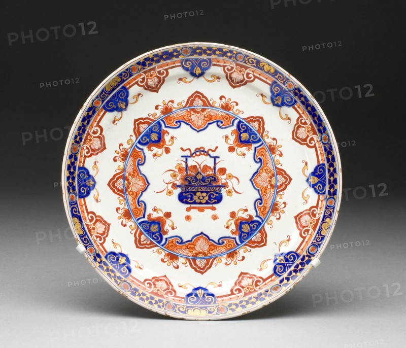 Plate, Delft, c. 1700/25. Creator: De Griekesche A.