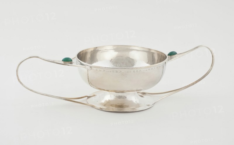 Loop-Handled Dish, England, 1902/03. Creator: Charles Robert Ashbee.
