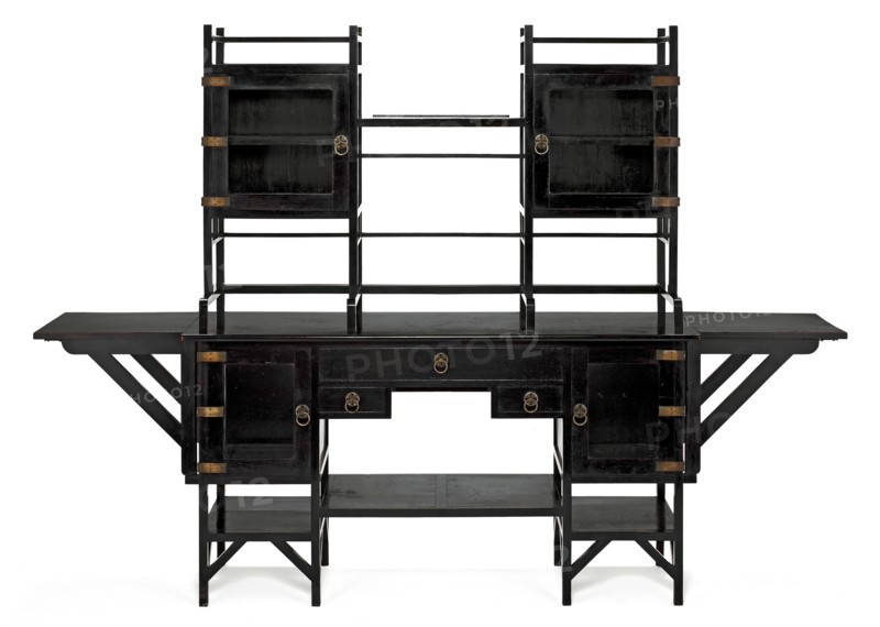 Sideboard, England, Designed 1867, made c. 1876. Creator: Edward William Godwin.