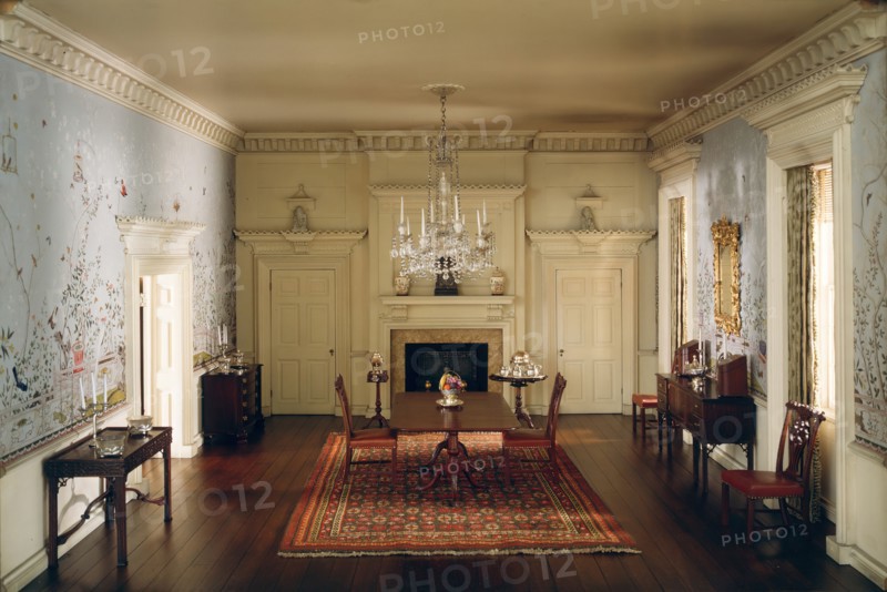 A20: Virginia Dining Room, 1758, United States, c. 1940. Creator: Narcissa Niblack Thorne.