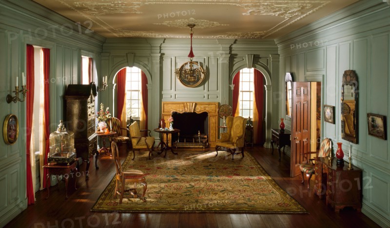 A23: Virginia Drawing Room, 1754, United States, c. 1940. Creator: Narcissa Niblack Thorne.