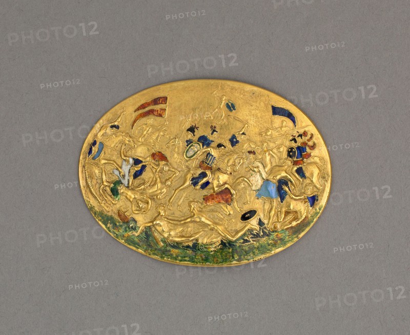 Plaque, France, 19th century. Creator: Unknown.
