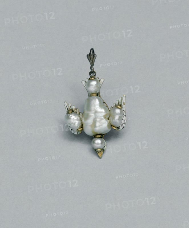 Pendant Shaped as a Dove, France, 17th century. Creator: Unknown.