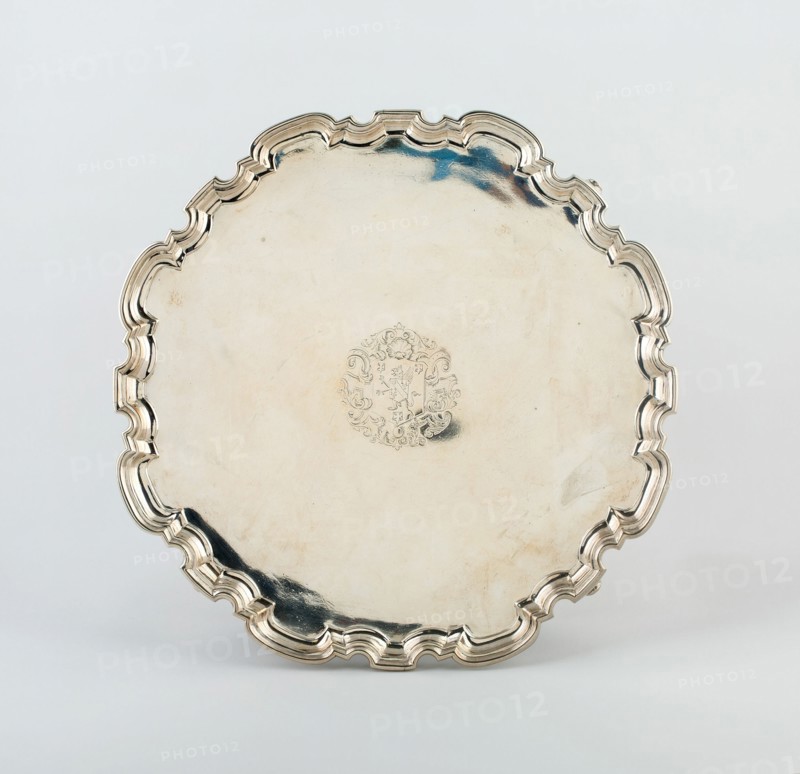 Salver, London, 1726/27. Creator: John Tuite.