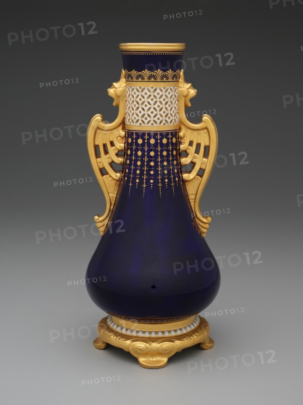 Vase, Stoke-on-Trent, 1890. Creator: Minton.