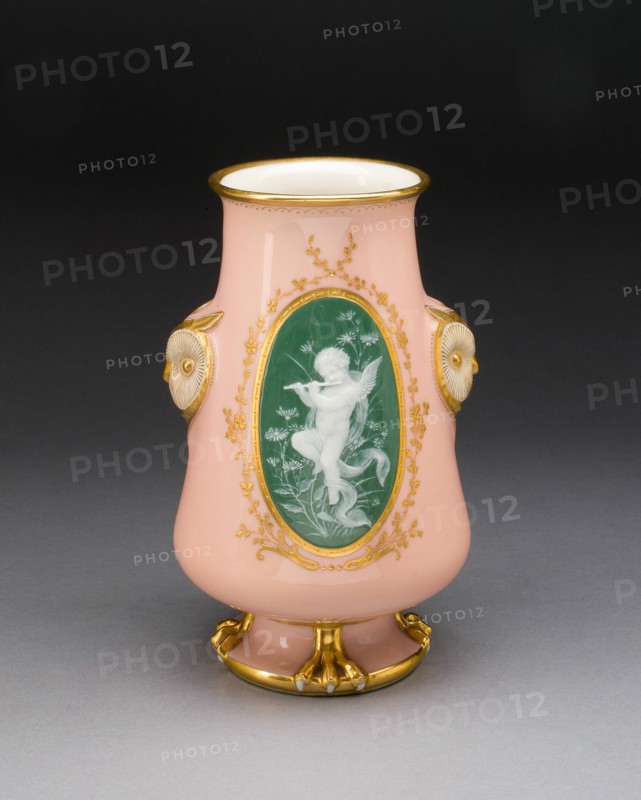 Vase, Stoke on Trent, 1880/90. Creator: Minton.