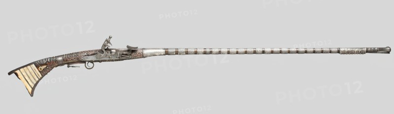 Snaphance Gun, Morocco, 19th century. Creator: Unknown.