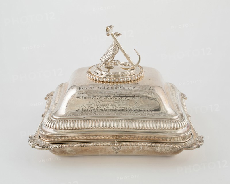 Entree Dish with Cover from the Hood Service, London, 1806/07. Creator: Paul Storr.