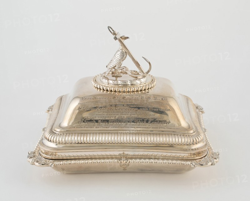 Entree Dish with Cover from the Hood Service, London, 1806/07. Creator: Paul Storr.