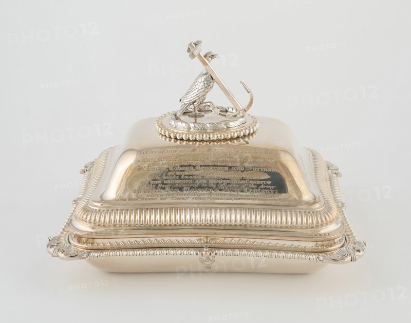 Entree Dish with Cover from the Hood Service, London, 1806/07. Creator: Paul Storr.