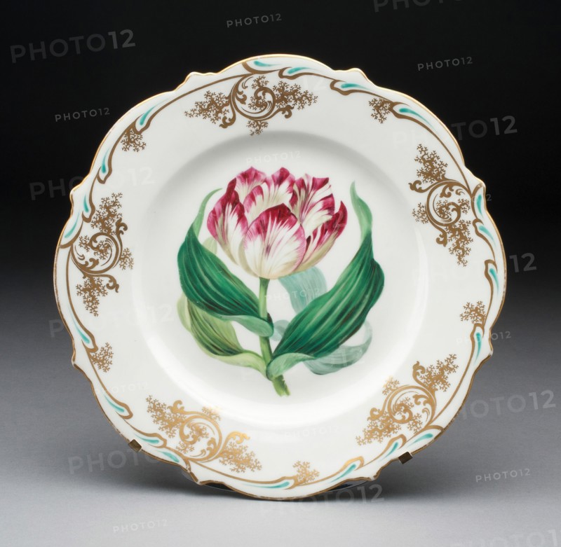 Plate, Stoke on Trent, c. 1825. Creator: Spode Ceramic Works.