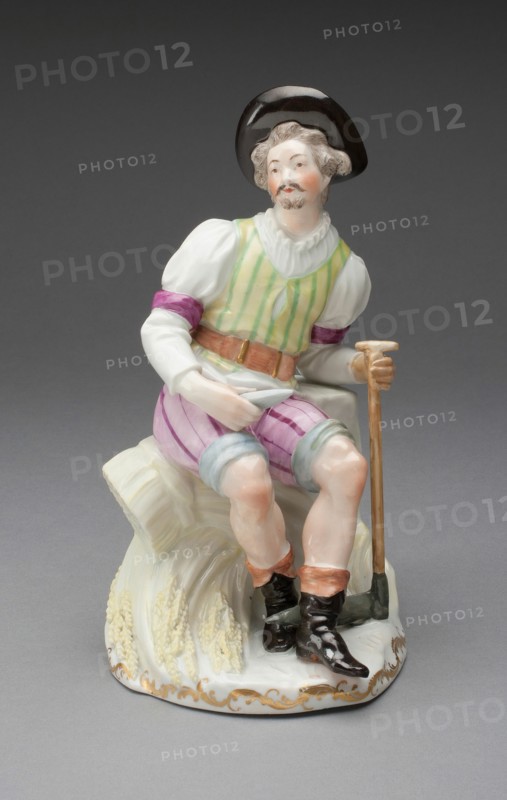 Figure of Summer, Vienna, c. 1770. Creator: Vienna State Porcelain Manufactory.