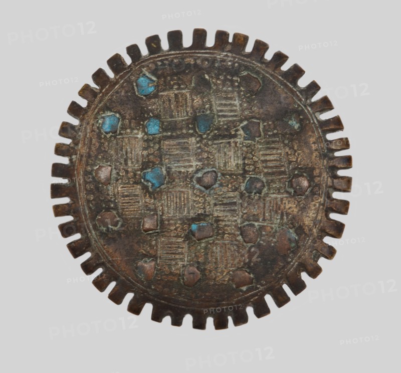 Goldweight Depicting a Geometric Shape, Ghana, 17th/18th century. Creator: Unknown.