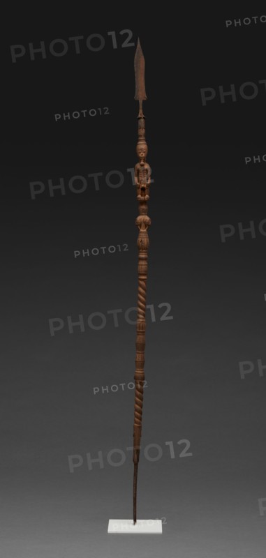 Figural Staff, Côte d'Ivoire, Probably late 19th century. Creator: Unknown.