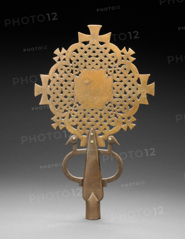 Cross, Ethiopia, Mid-/late 15th century. Creator: Unknown.