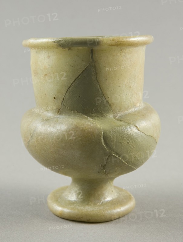 Vase, Egypt, New Kingdom Period, Dynasty 19 (1292-1202 BCE). Creator: Unknown.