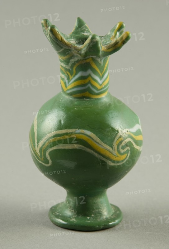 Vase, Egypt, New Kingdom, Dynasty 19 (1295-1186 BCE). Creator: Unknown.
