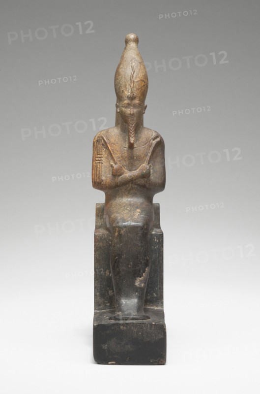 Statuette of Osiris, Egypt, Late Period, Dynasty 26 (664-525 BCE). Creator: Unknown.