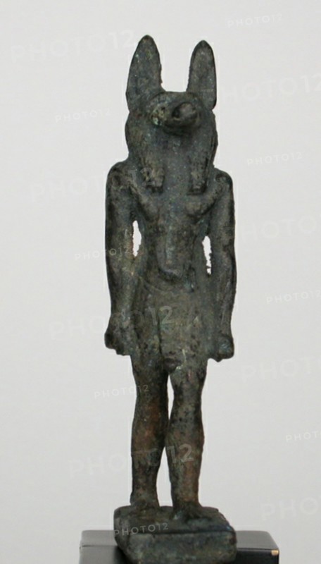 Statuette of the God Anubis, Egypt, Third Intermediate Period-Late Period, Dynasty 21-31... Creator: Unknown.
