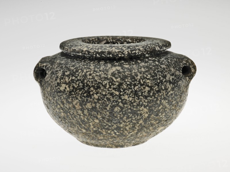 Vessel with Lug Handles, Egypt, Predynastic Period/Old Kingdom (about 4000-2250 BCE). Creator: Unknown.