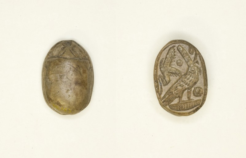 Scarab: Falcon Deity, Egypt, New Kingdom-Third Intermediate Period, Dynasties 19-21... Creator: Unknown.