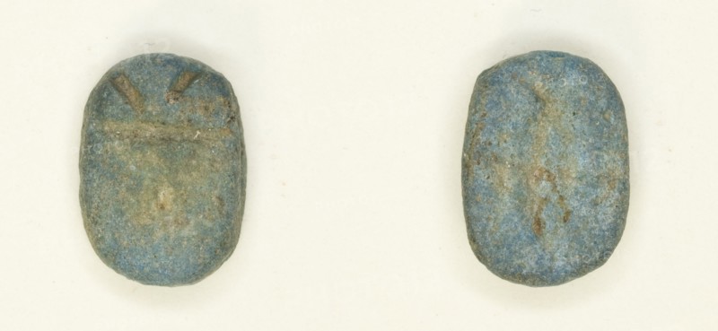 Scarab: Central Cable (?), Egypt, Second Intermediate Period (?), Dynasty 15 (about 1650-1550 BCE). Creator: Unknown.