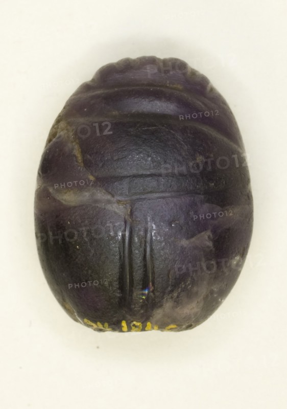 Scarab: Uninscribed, Egypt, Middle Kingdom, Dynasty 12 (about 1985-1773 BCE). Creator: Unknown.