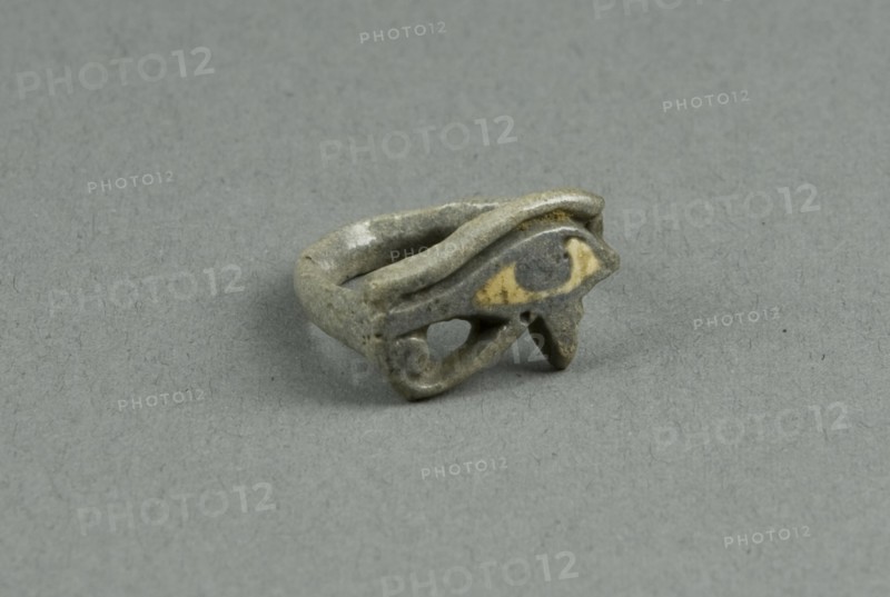 Eye of Horus (Wedjat) Finger Ring, Egypt, New Kingdom, Dynasty 18 (about 1350 BCE). Creator: Unknown.