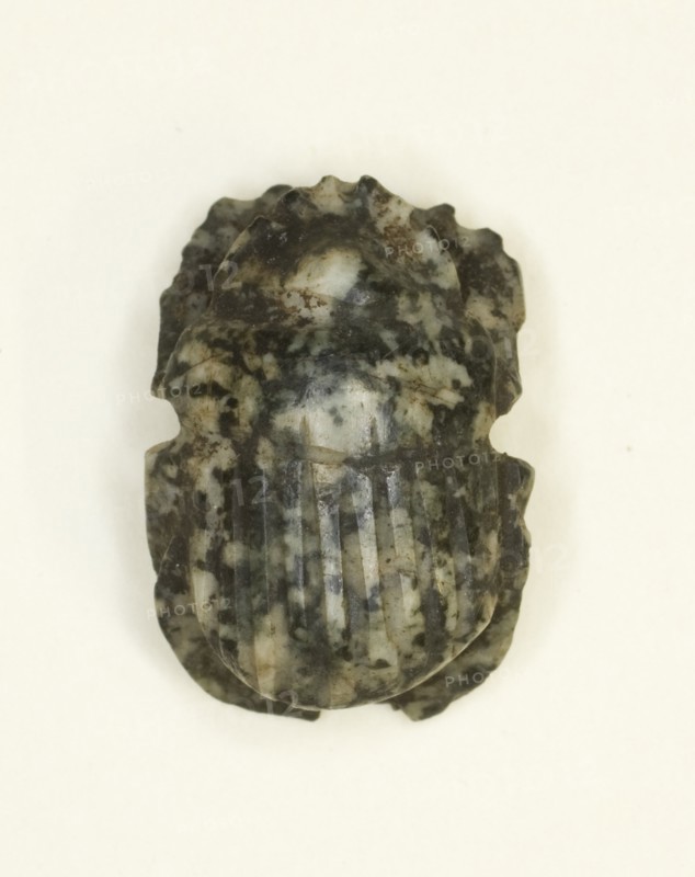 Scarab, Egypt, Ptolemaic Period (304-30 BCE). Creator: Unknown.