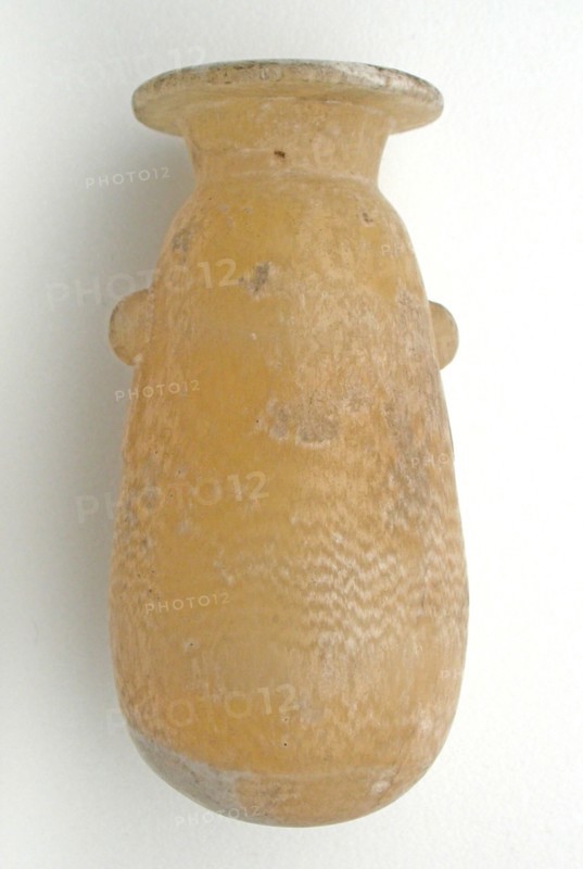 Alabastron (Container for Scented Oil), Egypt, Late Period, Dynasty 26-31 (?) (664-332 BCE). Creator: Unknown.