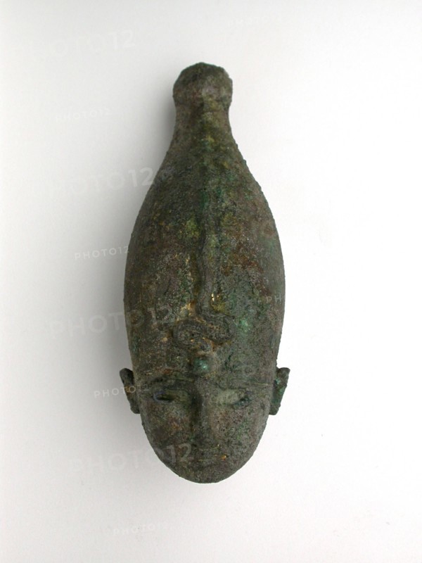 Head of the God Osiris, Egypt, Third Intermediate Period (about 1069-664 BCE). Creator: Unknown.