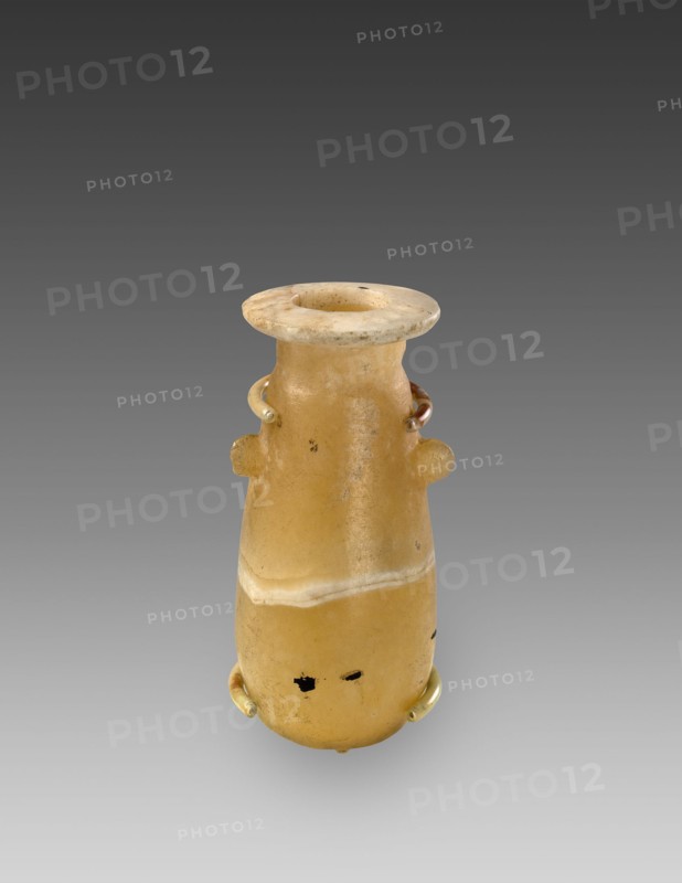 Alabastron (Container for Scented Oil), Egypt, 7th century BCE/1st century CE. Creator: Unknown.
