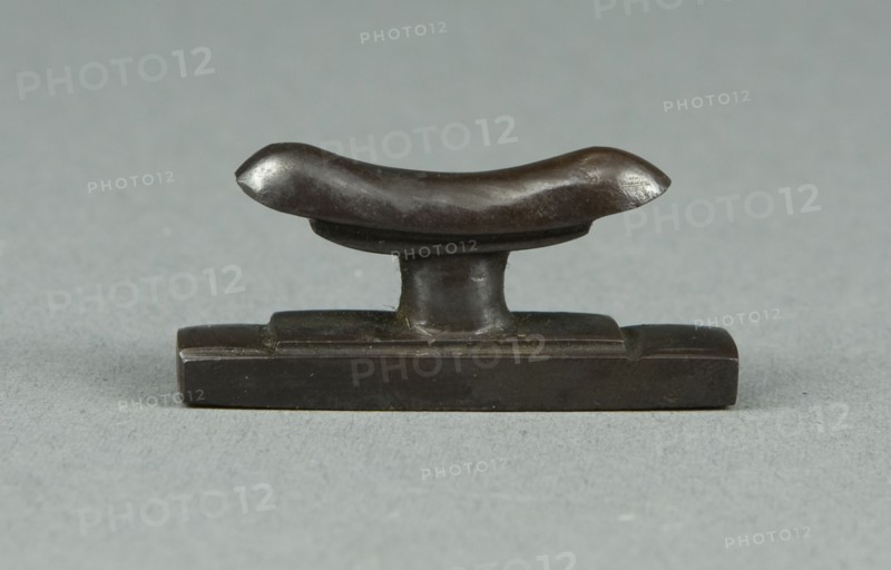 Amulet of a Headrest, Egypt, Late Period, Dynasty 26-31 (664-332 BCE). Creator: Unknown.