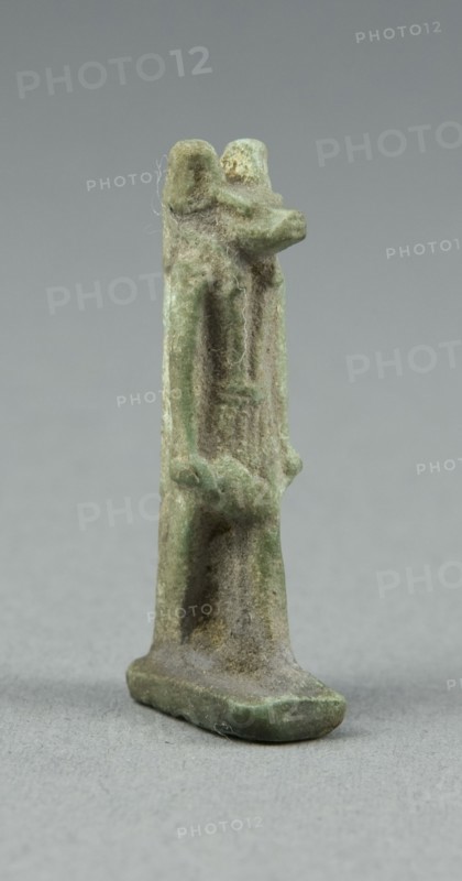 Amulet of the God Anubis, Egypt, Late Period, Dynasties 26-31 (664-332 BCE). Creator: Unknown.
