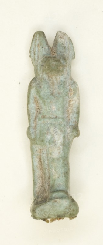 Amulet of the God Anubis, Egypt, Late Period, Dynasties 26-31 (664-332 BCE). Creator: Unknown.