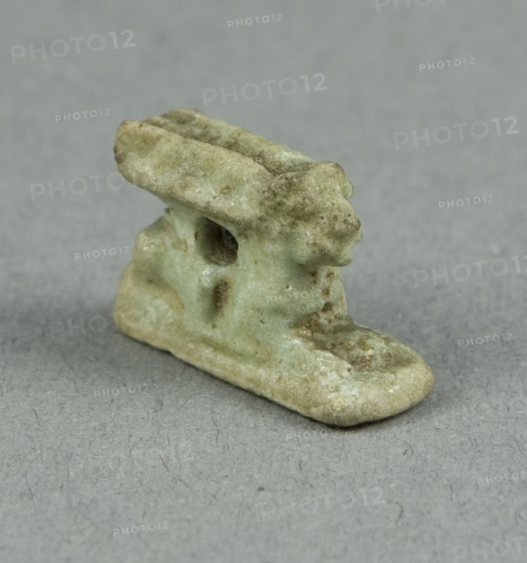 Amulet of a Hare, Egypt, Late Period, Dynasties 26-31 (664-332 BCE). Creator: Unknown.
