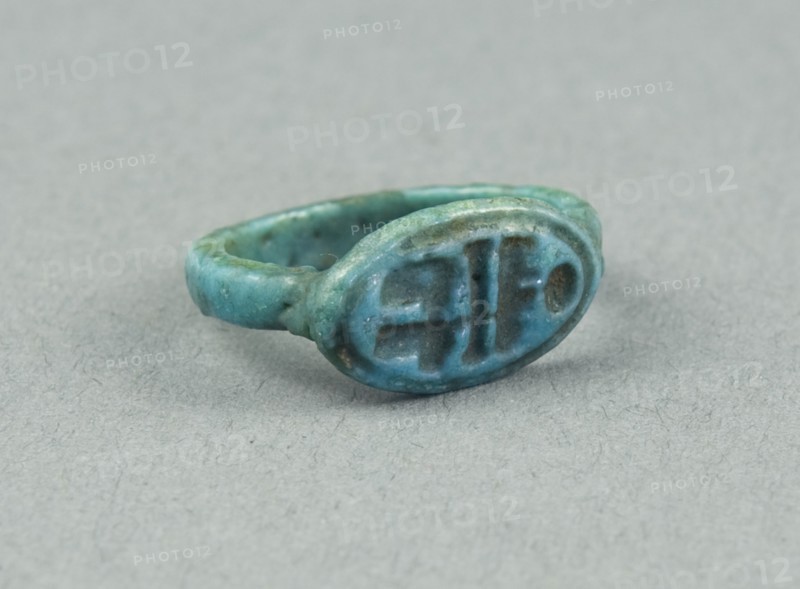 Ring: Menphetyre (Ramesses I), Egypt, New Kingdom, Dynasty 19, reign of Ramesses I (abt 1295-1186... Creator: Unknown.