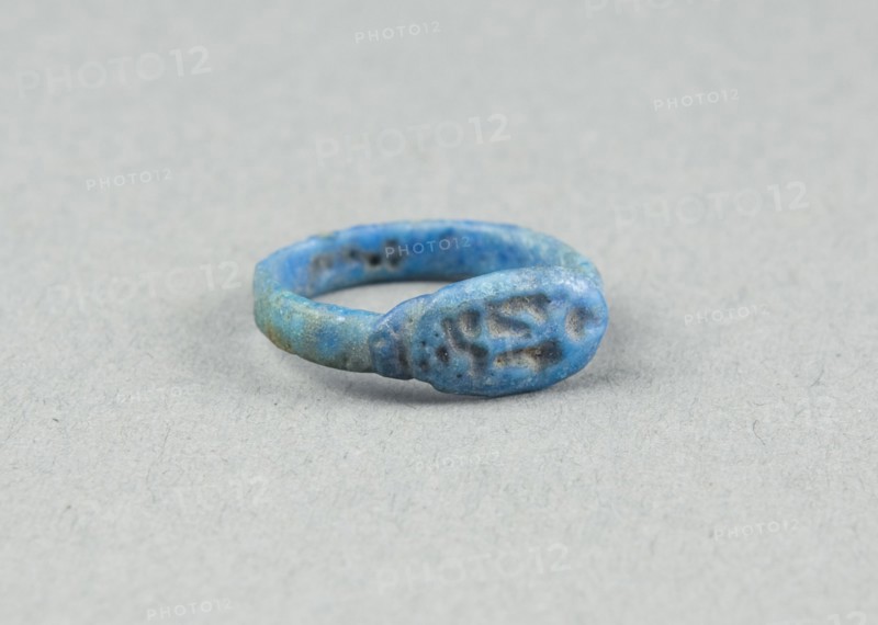 Ring: Usermaatre-Setepenre (Ramesses II), Egypt, New Kingdom, Dynasty 19, reign of Ramesses II... Creator: Unknown.