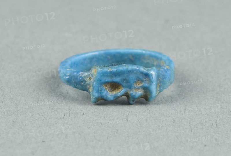 Eye of Horus (Wedjat) Finger Ring, Egypt, New Kingdom, late Dynasty 18 (about 1325 BCE). Creator: Unknown.